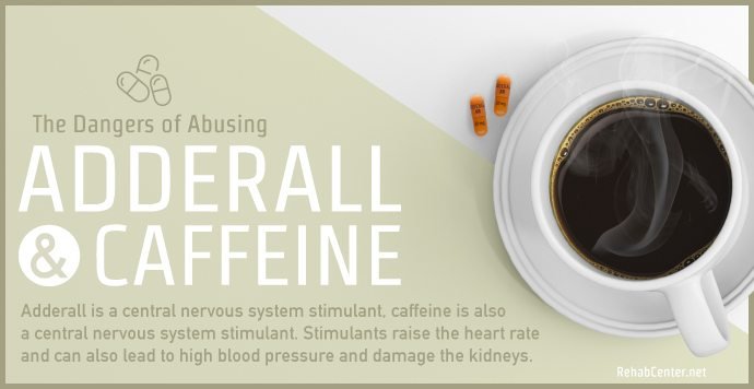 Caffeine and adderall high