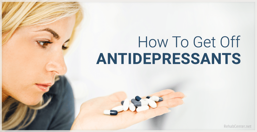 How To Get Off Antidepressants